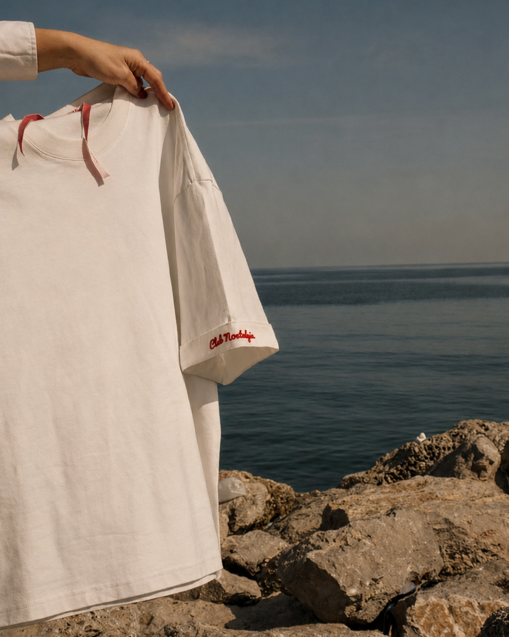 T-shirt Oversize Bianca Unisex