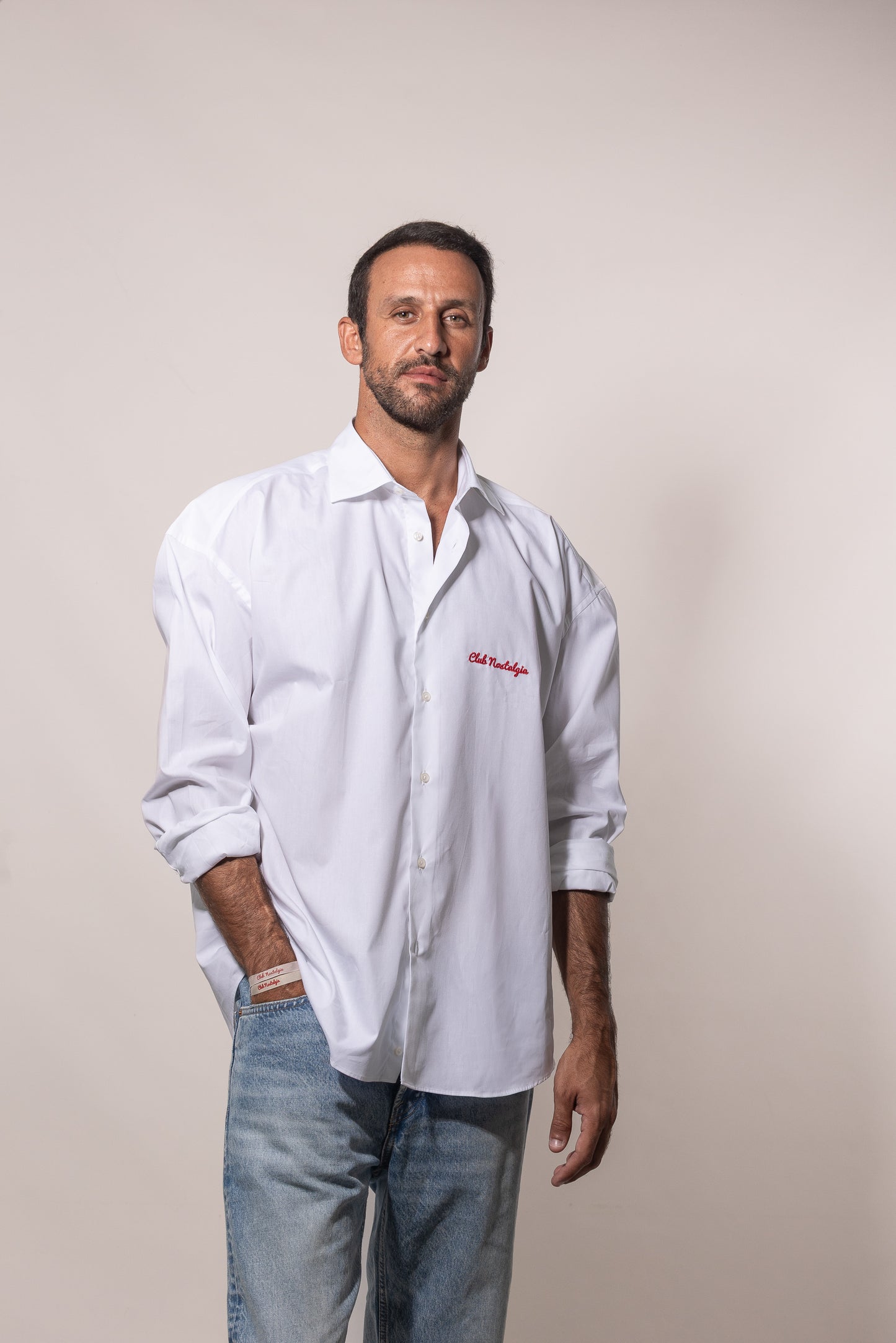 Camicia Oversize Bianca Unisex