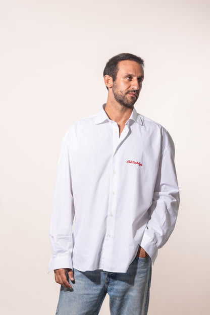 Camicia Oversize Bianca Unisex