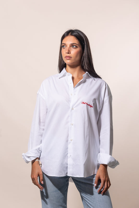 Camicia Oversize Bianca Unisex