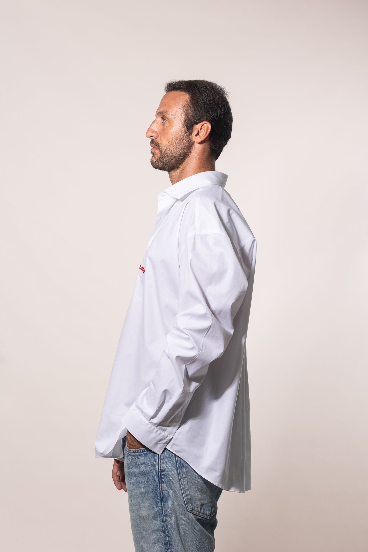 Camicia Oversize Bianca Unisex