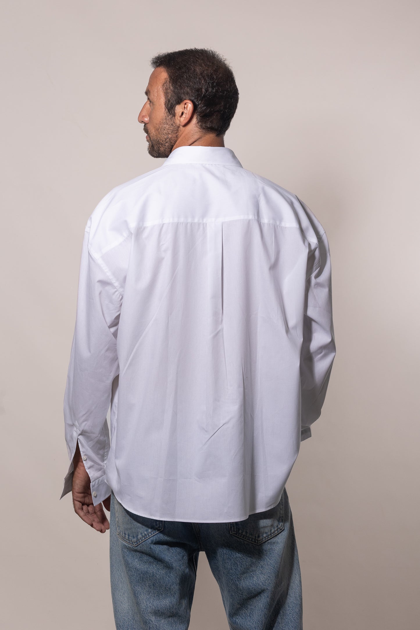 Camicia Oversize Bianca Unisex